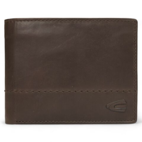 Camel Active Πορτοφόλι Από Γνήσιο Δέρμα Πλάγιο HANOI (279-703-29 RFID) (Brown)