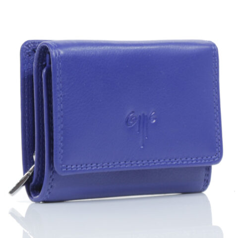 Kion Πορτοφολάκι Από Γνήσιο Δέρμα (DS-335 Royal Blue)