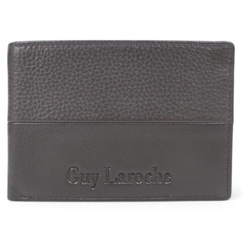 Guy Laroche Ανδρικό Πορτοφόλι Από Γνήσιο Δέρμα (37706 Brown)