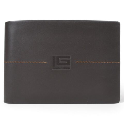 Guy Laroche Ανδρικό Πορτοφόλι Από Γνήσιο Δέρμα (37406 Brown)
