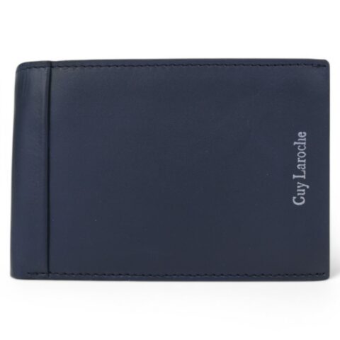 Guy Laroche Ανδρικό Πορτοφόλι Από Γνήσιο Δέρμα (63701 Navy)