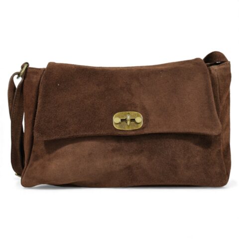 Passaggio Leather Bag Τσάντα Ώμου-Χιαστί Από Γνήσιο Δέρμα (Italy-καφέ)
