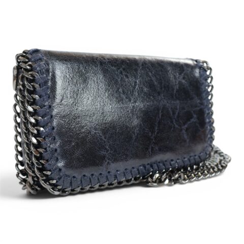 Passaggio Leather Τσαντάκι Ώμου-Χιαστί Από Γνήσιο Δέρμα (Italy-Μπλε)